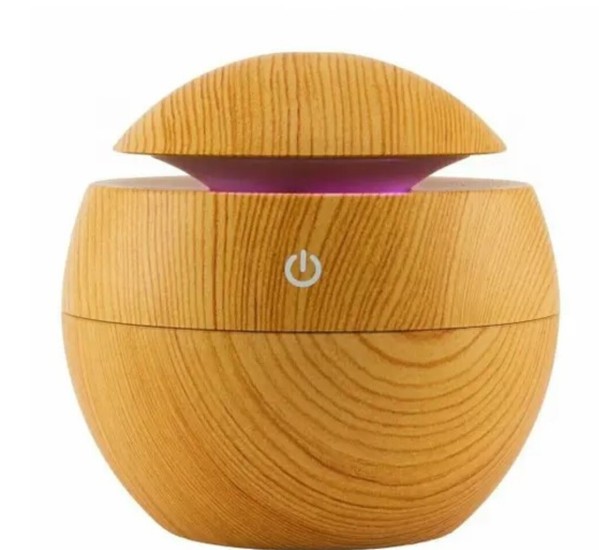 Mini Umidificador Aromatizador Ambientes Tipo Madeira KJR-013