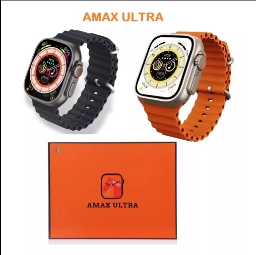 Relogio Inteligente 2 Pulseira Amax Ultra 2024 49mm
