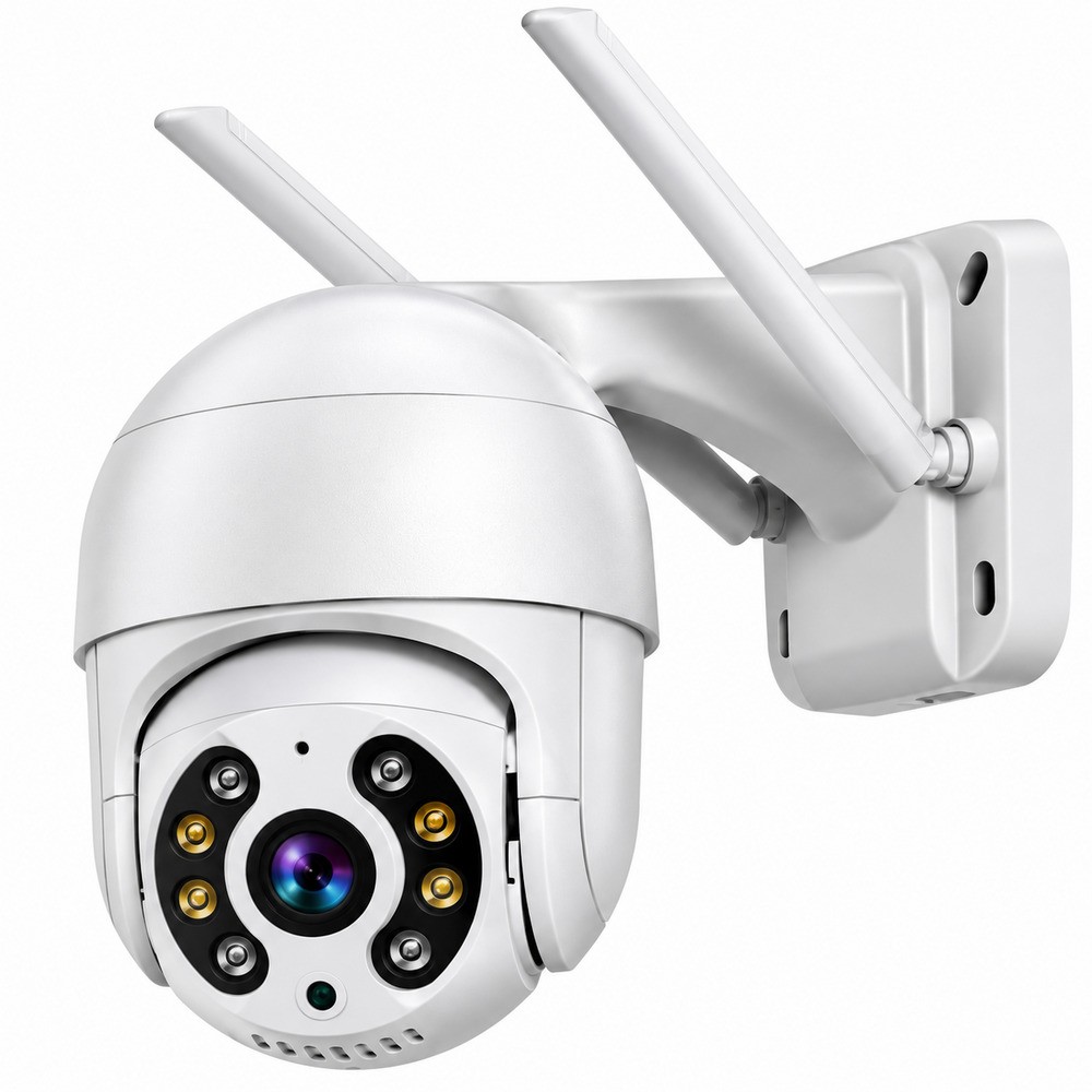 C�mera de Seguran�a Externa Wi-Fi Full HD 1080p IP66 com Vis�o Noturna e Sensor de Movimento