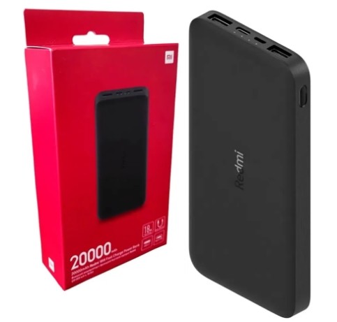 Power Bank port�til carregador Red 20.000mah Xia.