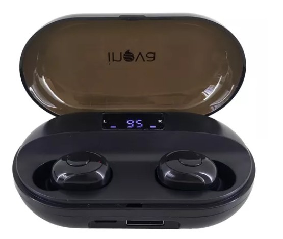 Fone Fitness Bluetooth Sem Fio Inova Preto