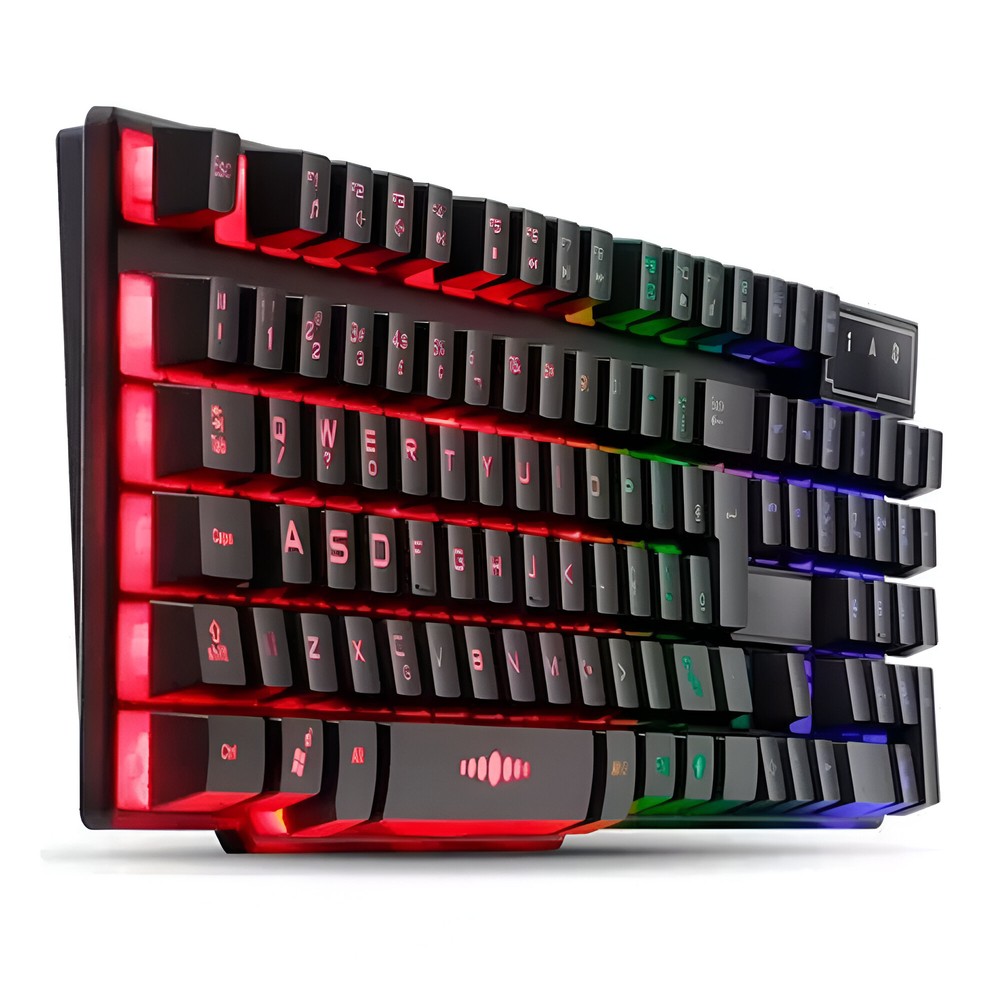 Teclado Gamer Knup Kp-2043/a Qwerty Portugu�s Brasil Preto