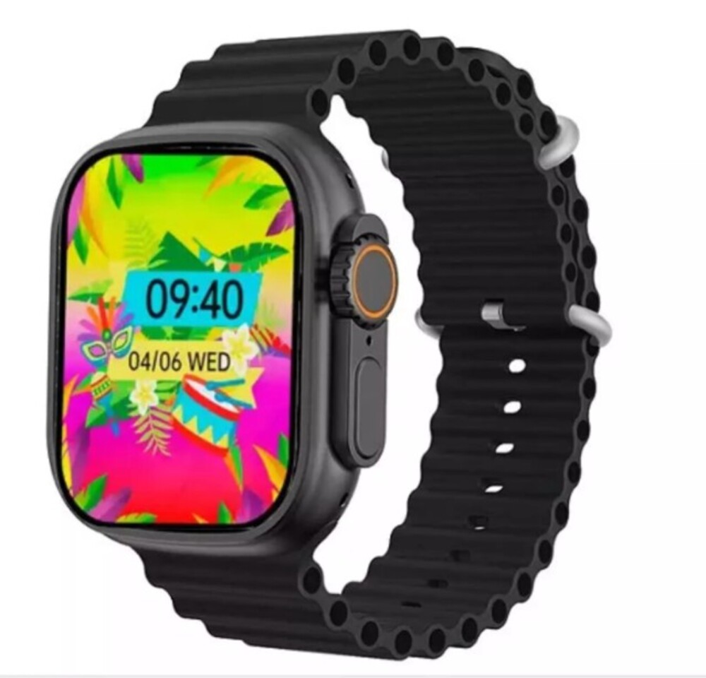 Smartwatch Ultra 49mm com Tela AMOLED Compat�vel Android e iOS