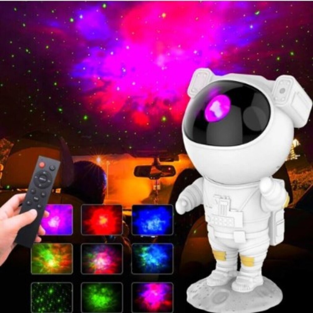 Astronauta Projetor De Luz Gal�xia Nebulosa Constela��o -AL
