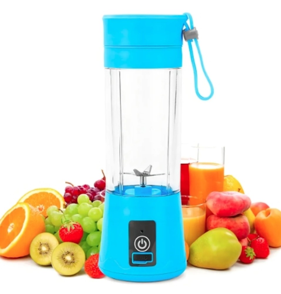 Mini Liquidificador Colors Port�til Recarreg�vel azul