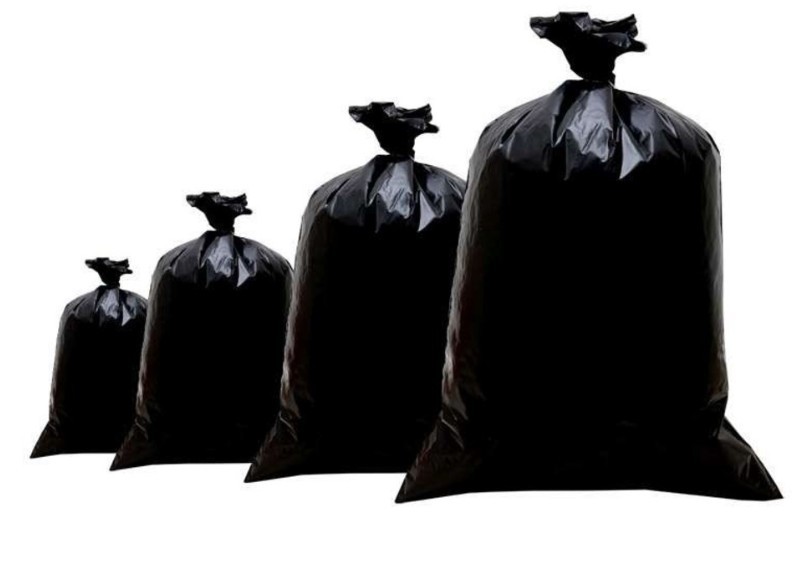 SACO PLASTICO DE LIXO PRETO REFOR�ADO